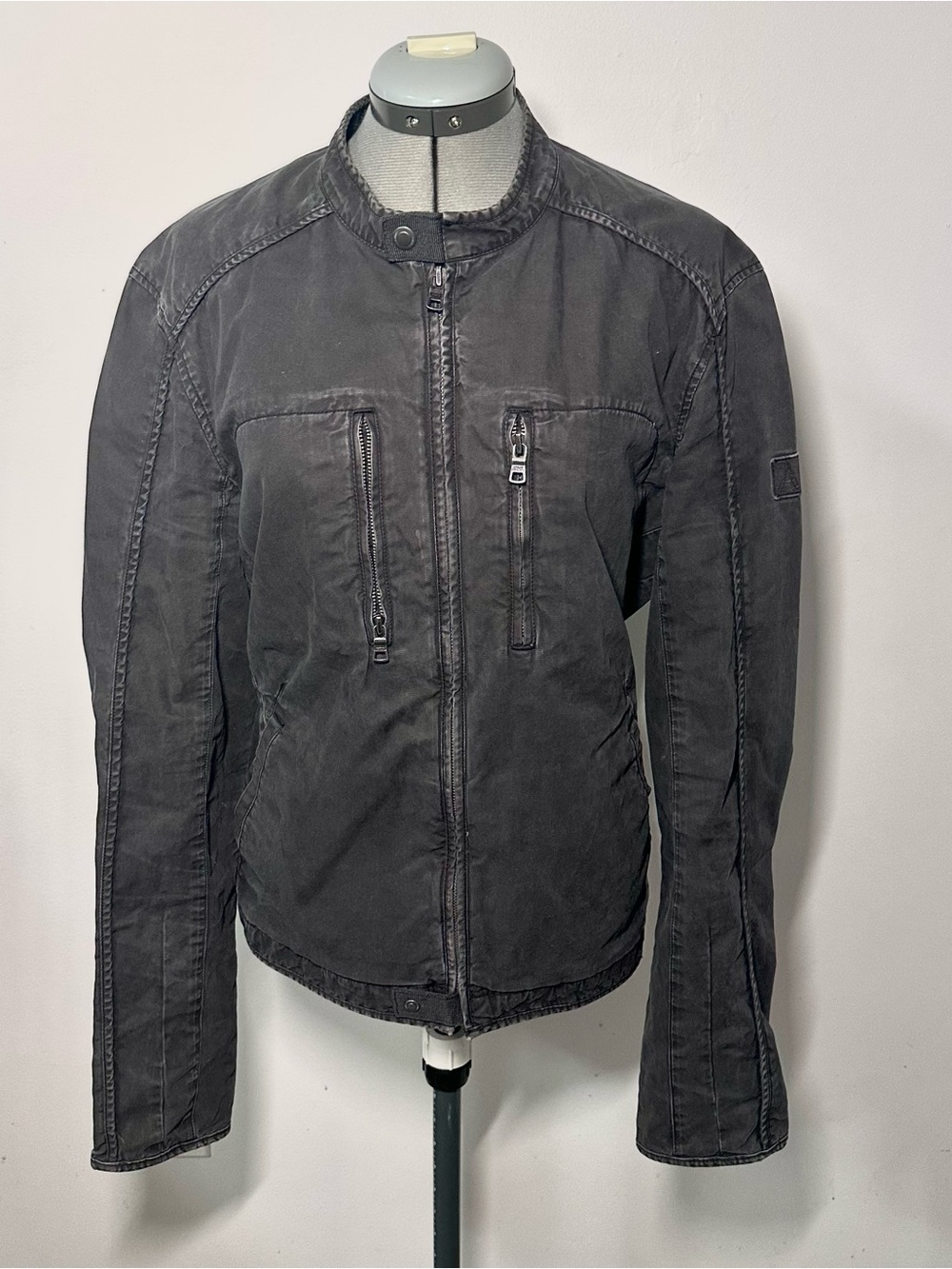 Armani Exchange Men's Black Bomber Jacket